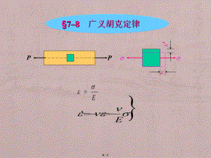 材料力学第07章02广义胡克定律