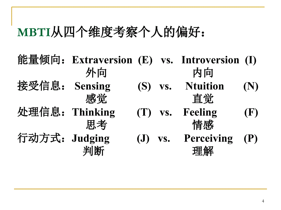 MBTI人格类型测验_第4页