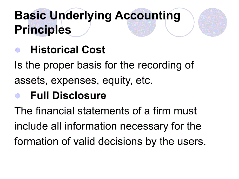 Basic Underlying Accounting Principles_第3页