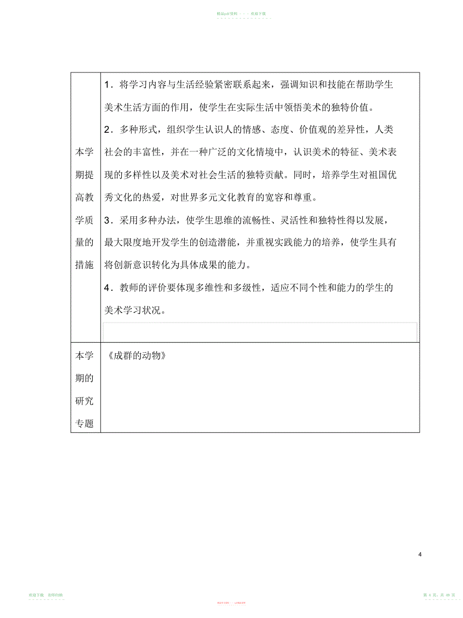 岭南版美术四年级下册_第4页