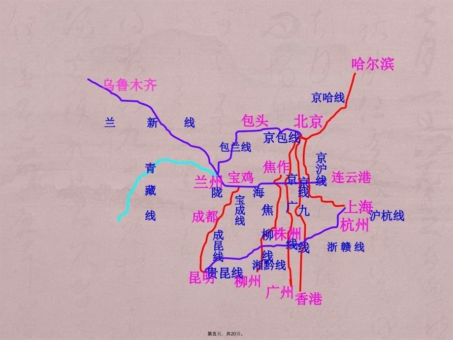 中图版地理七年级下第四节交通运输_第5页