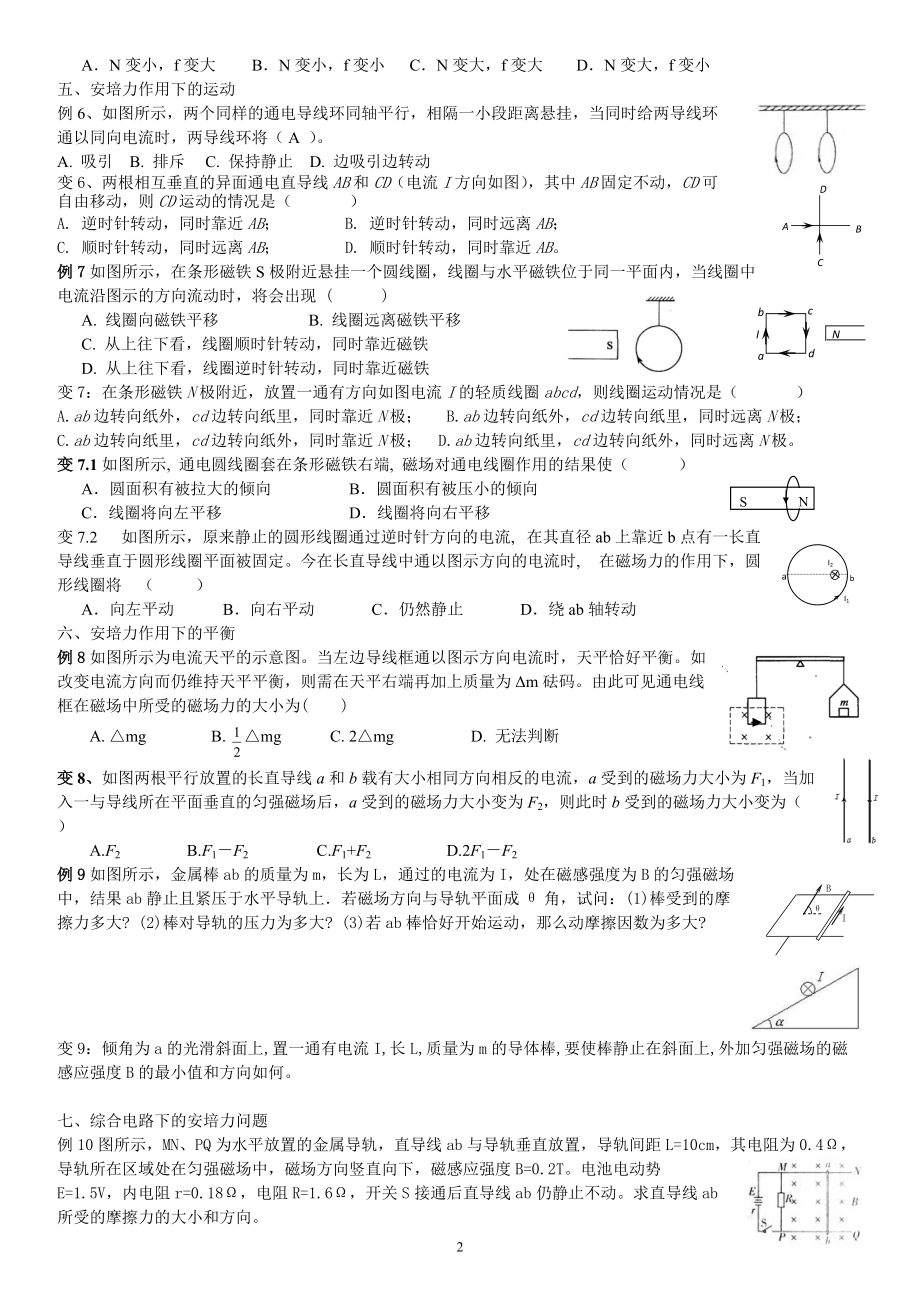 安培力专题_第2页