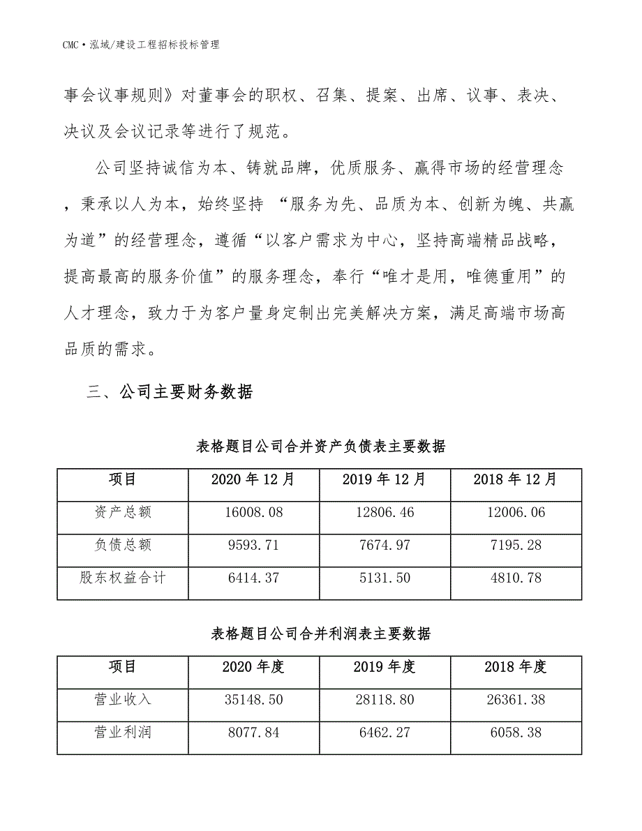 钾长石公司建设工程招标投标管理（模板）_第4页