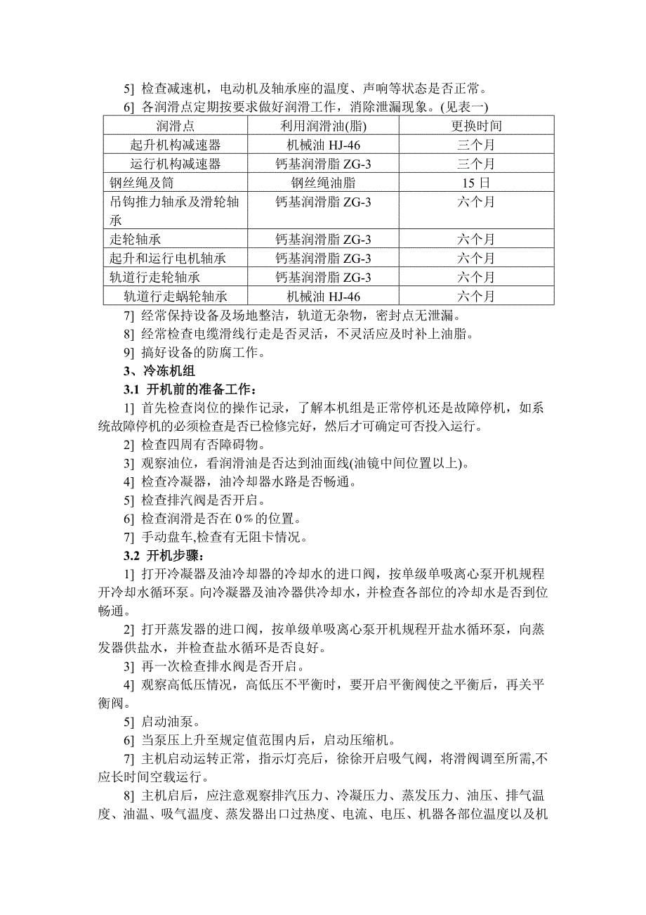 设备操作及日常维护规程 (2)_第5页