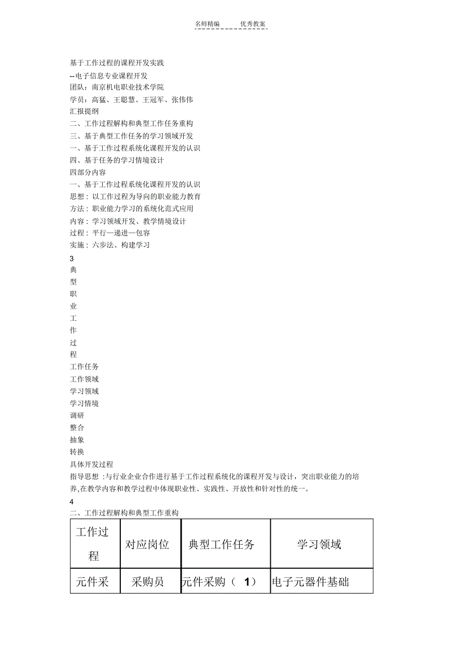 基于工作过程的教学设计Convertor_第1页