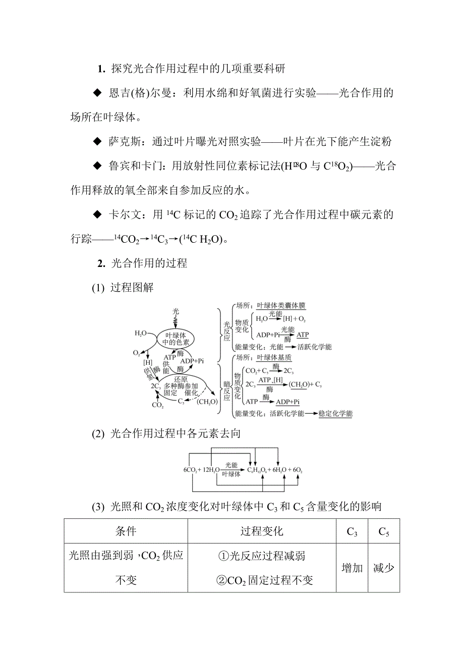 2022年高考生物必修一精品复习讲义：第六讲　细胞代谢(二)_第3页