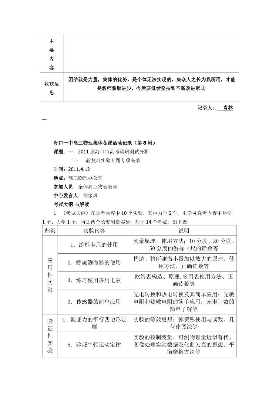 高中物理集体备课方案_第4页