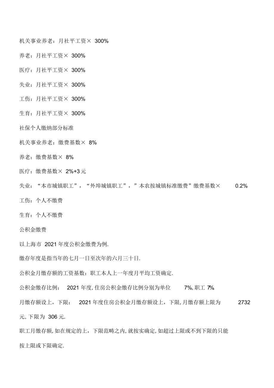 2022年会计人必知!这5个方面的劳动权益核心计算公式_第4页