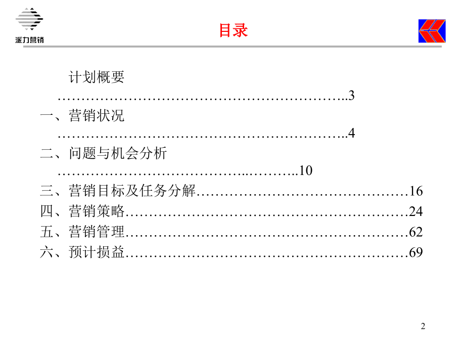 （广告策划）（烟酒策划）派力惠泉股份有限公司2003年营销计划_第2页