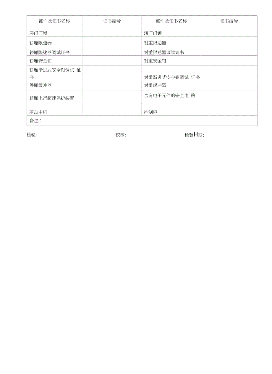 富盈曳引式电梯改造或者重大维修监督检验记录_第3页