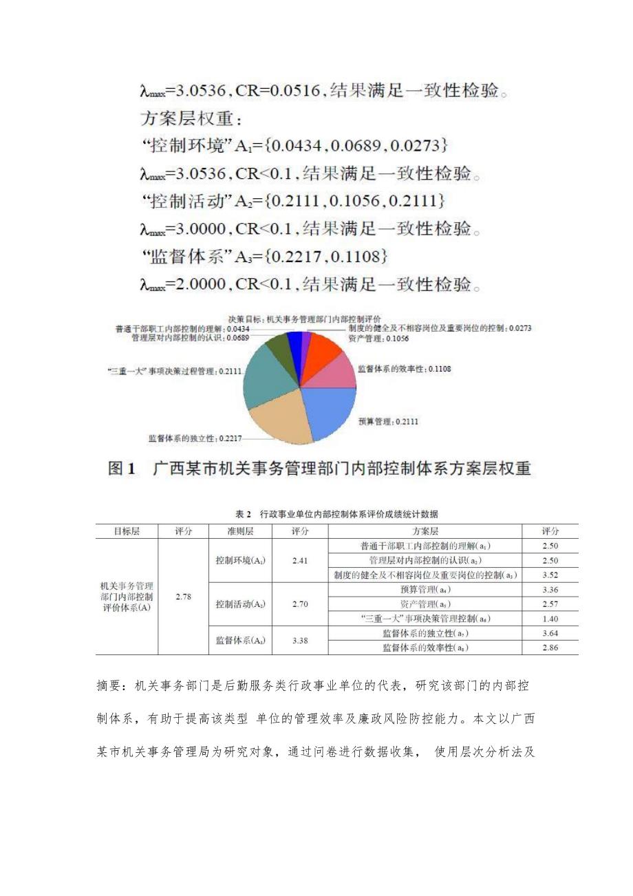 机关事务部门内部控制体系评价与优化研究_第3页