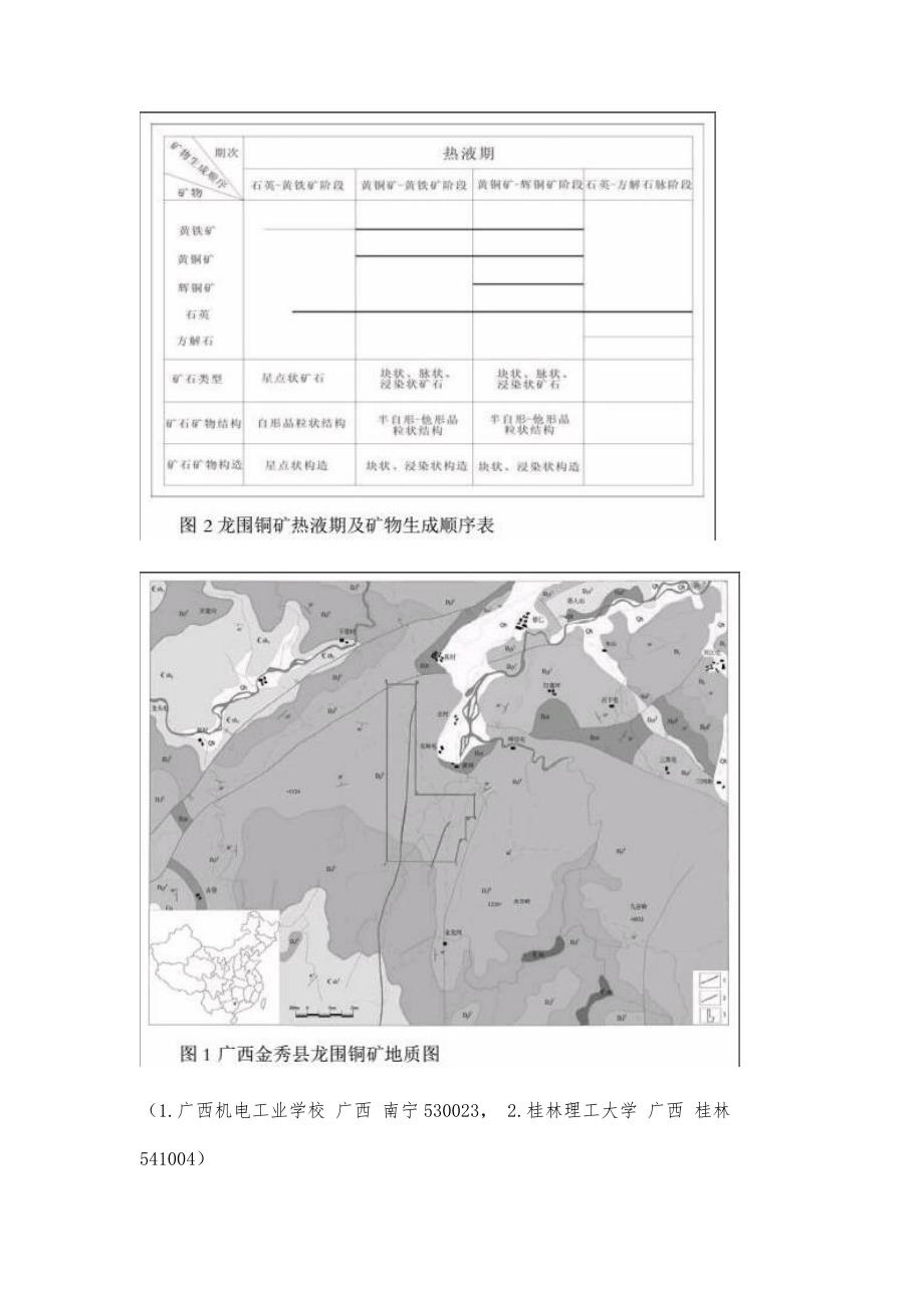 广西金秀龙围铜矿矿相学研究及讨论_第2页