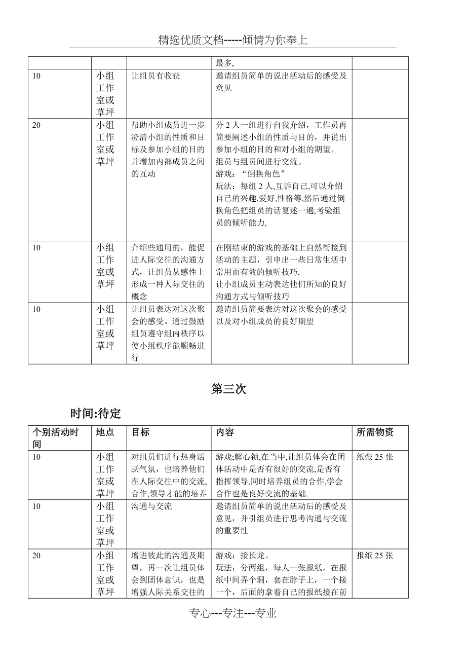 大学生人际交往能力提升小组计划书(共6页)_第4页