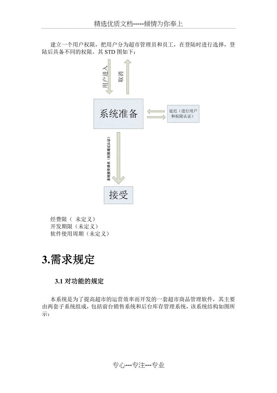 超市商品管理系统需求分析(共21页)_第3页