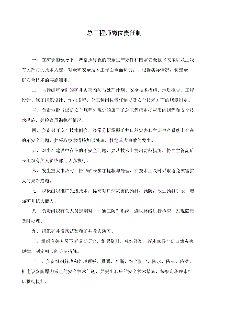 煤矿各个岗位责任制-资料（精心整理）_第4页