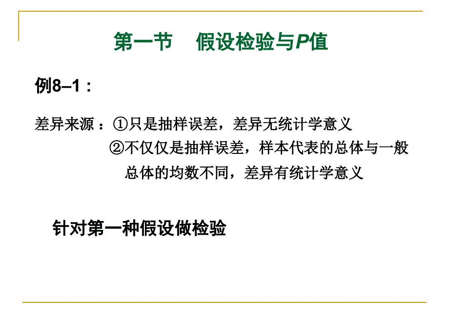 假设检验的基本概念课程知识介绍(共38页)_第3页