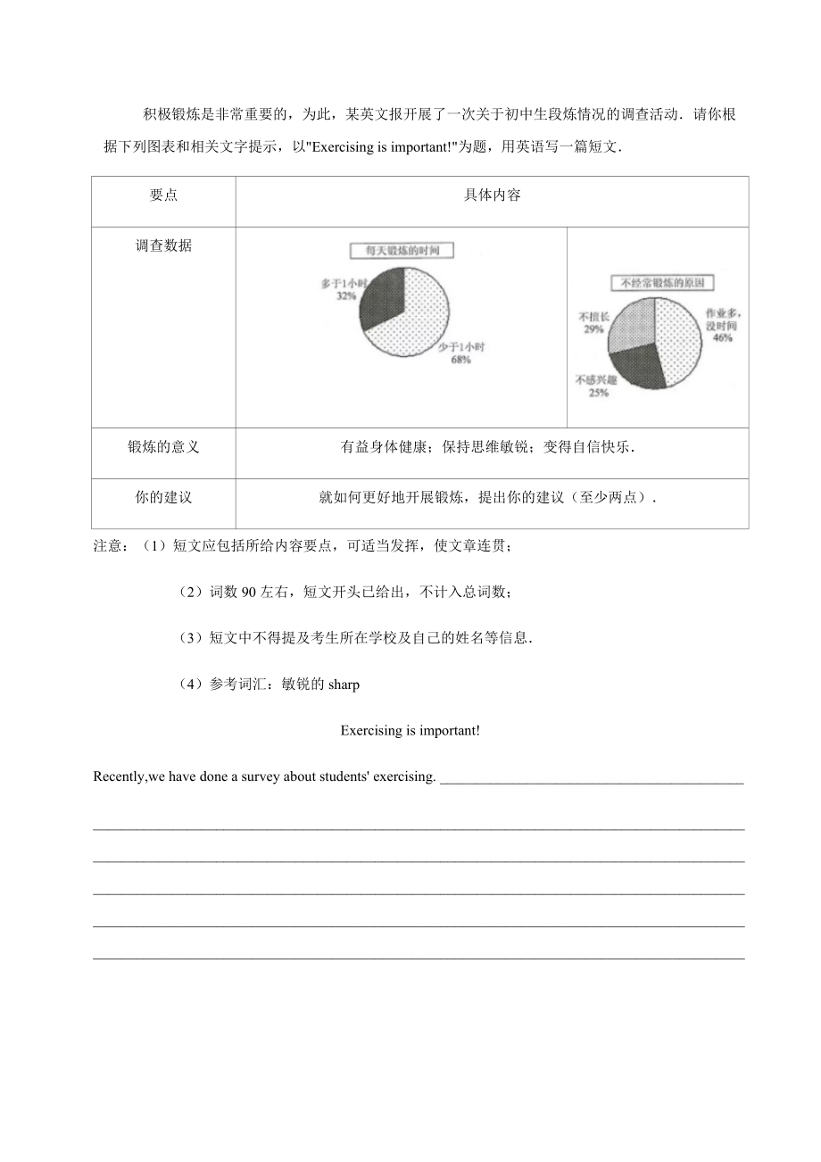 作文04 江苏卷-三年（2017—2019）中考英语满分作文解析_第4页