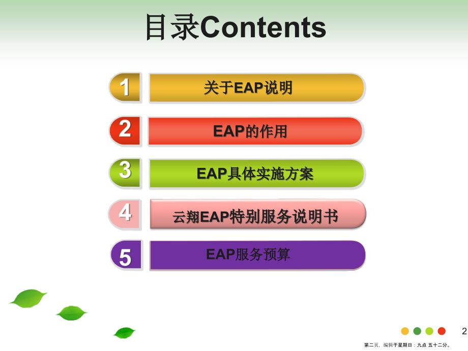 中石化西北分公司员工帮助计划(powerpoint 33页)_第2页