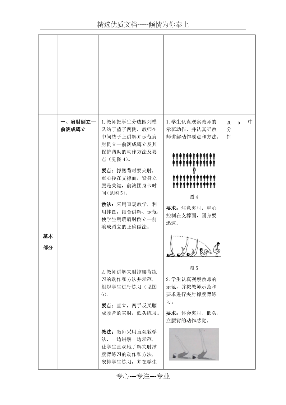 体操《肩肘倒立》教案(共5页)_第3页