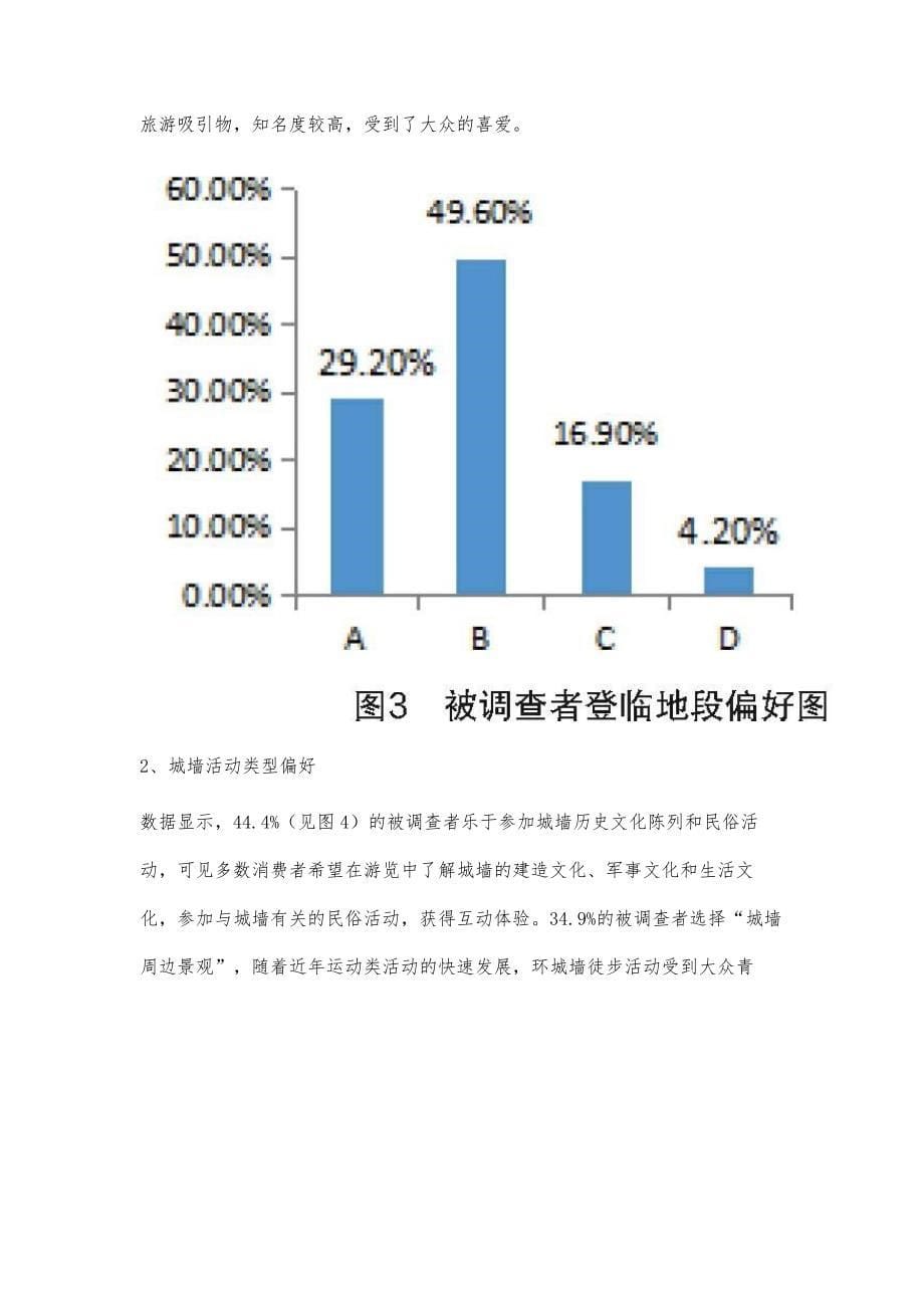 南京明城墙风光带旅游消费行为研究_第5页