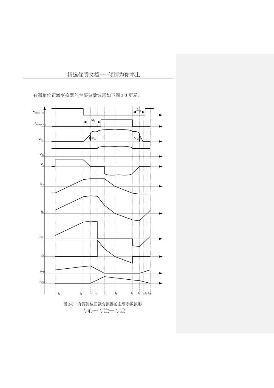 有源钳位正激变化器的工作原理(共20页)_第5页