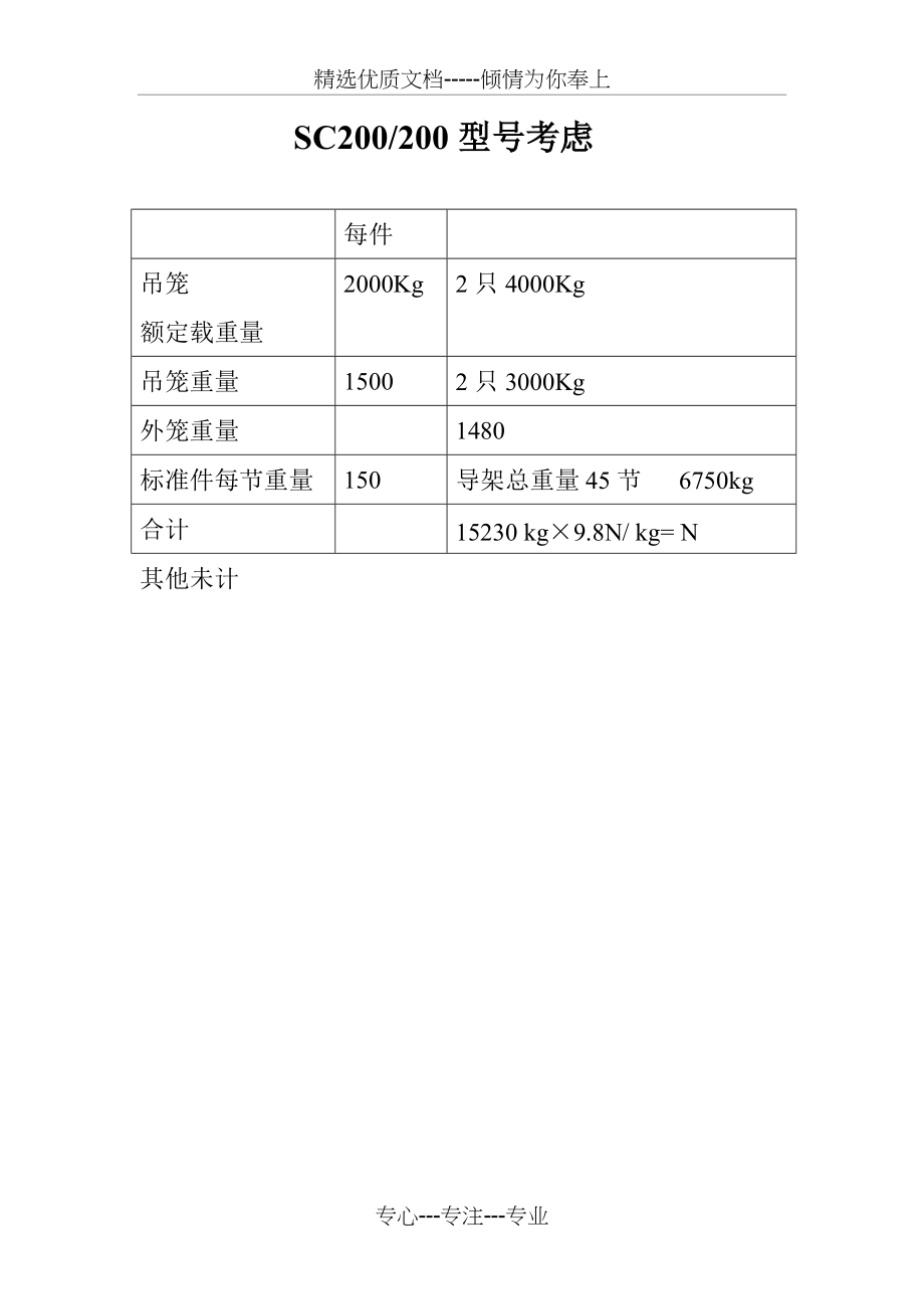 施工电梯有关重量(共2页)_第2页