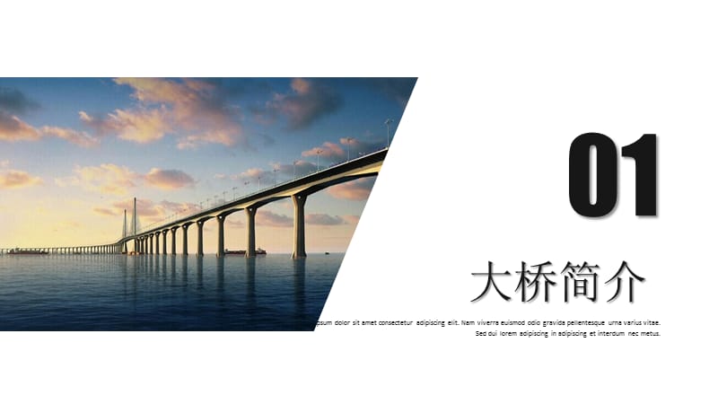 世界最长的钢铁桥梁港珠澳大桥介绍开通仪式(1)授课课件PPT模板_第3页