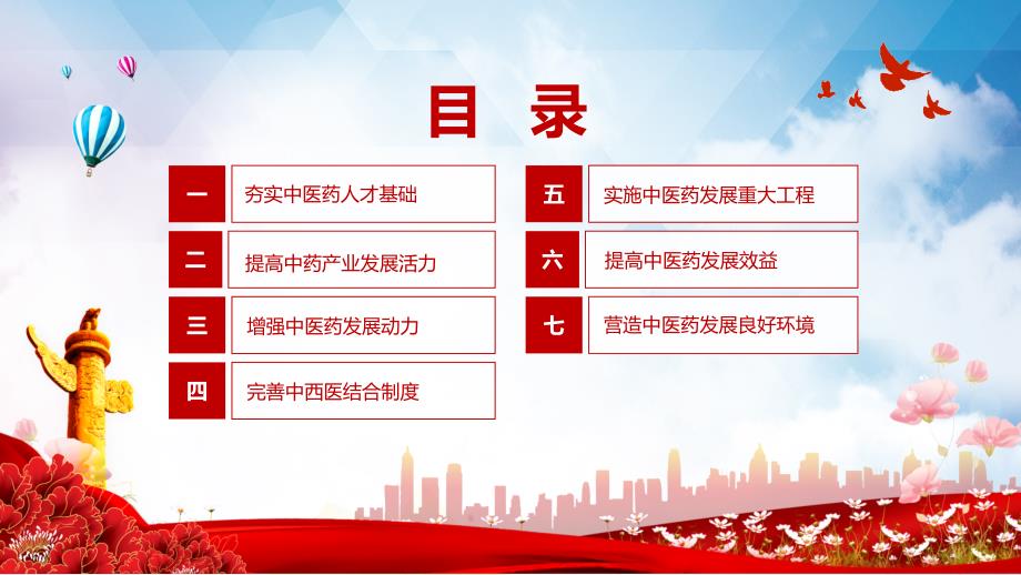 专题解读关于加快中医药特色发展若干政策措施教学讲座PPT课件_第3页