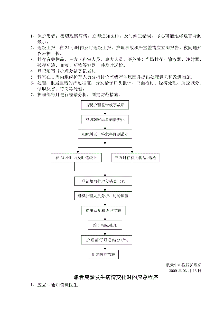 护理紧急风险预案word版_第2页