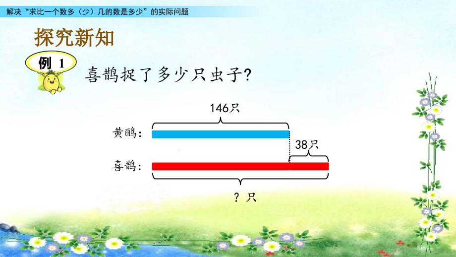 【名师课件】青岛版二下 5、万以内的加减法（二） 5.5 解决“求比一个数多（少）几的数是多少”的实际问题_第4页