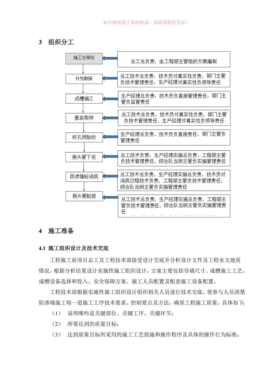 优质精选】液压抓斗防渗墙施工作业指导书_第5页