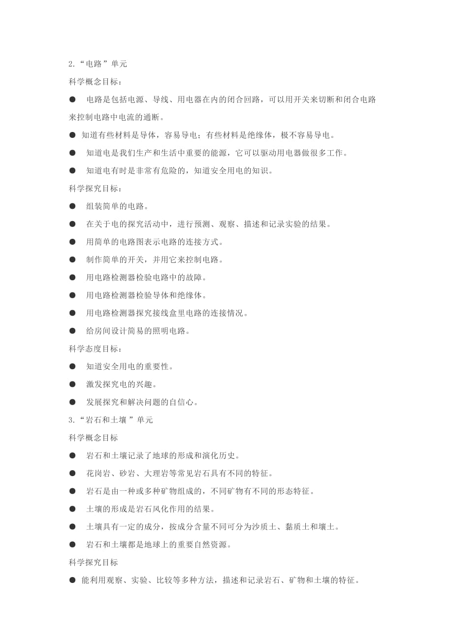 新教科版四年级下册科学教学计划_第4页