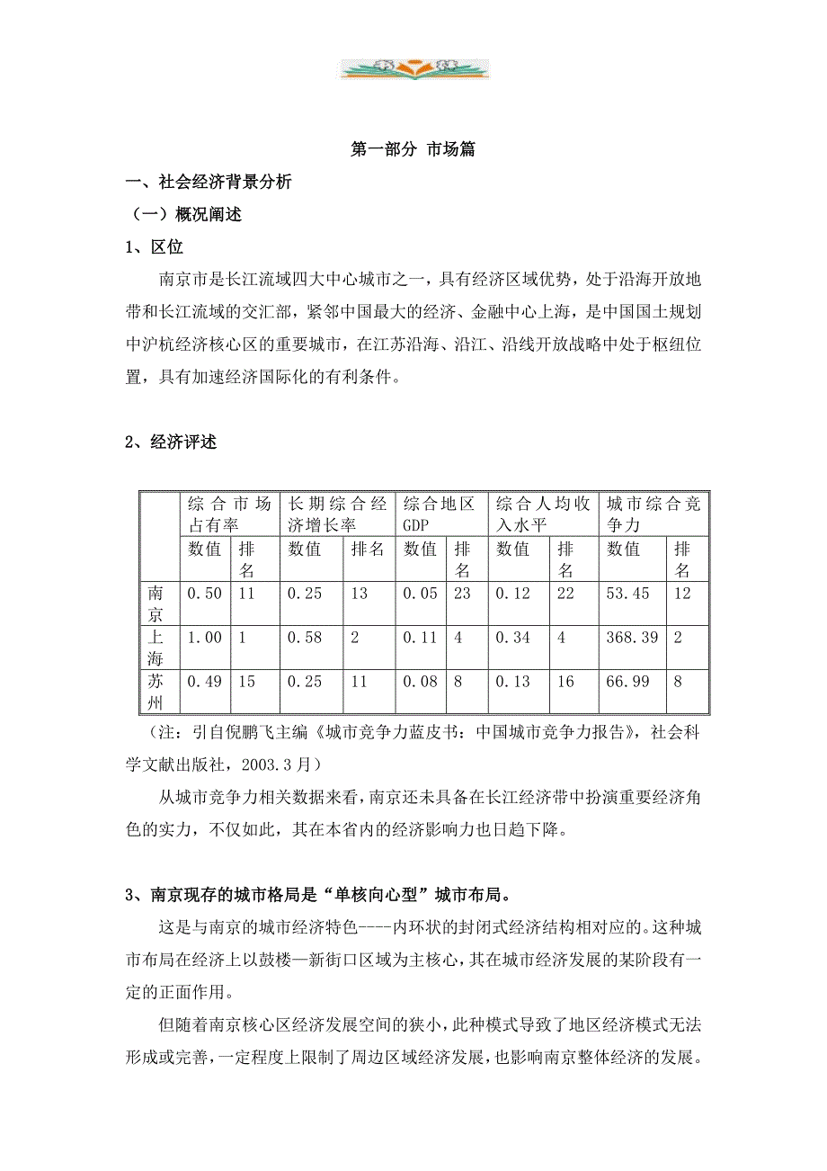 南京市黑墨营项目分析报告【范文参考】_第1页