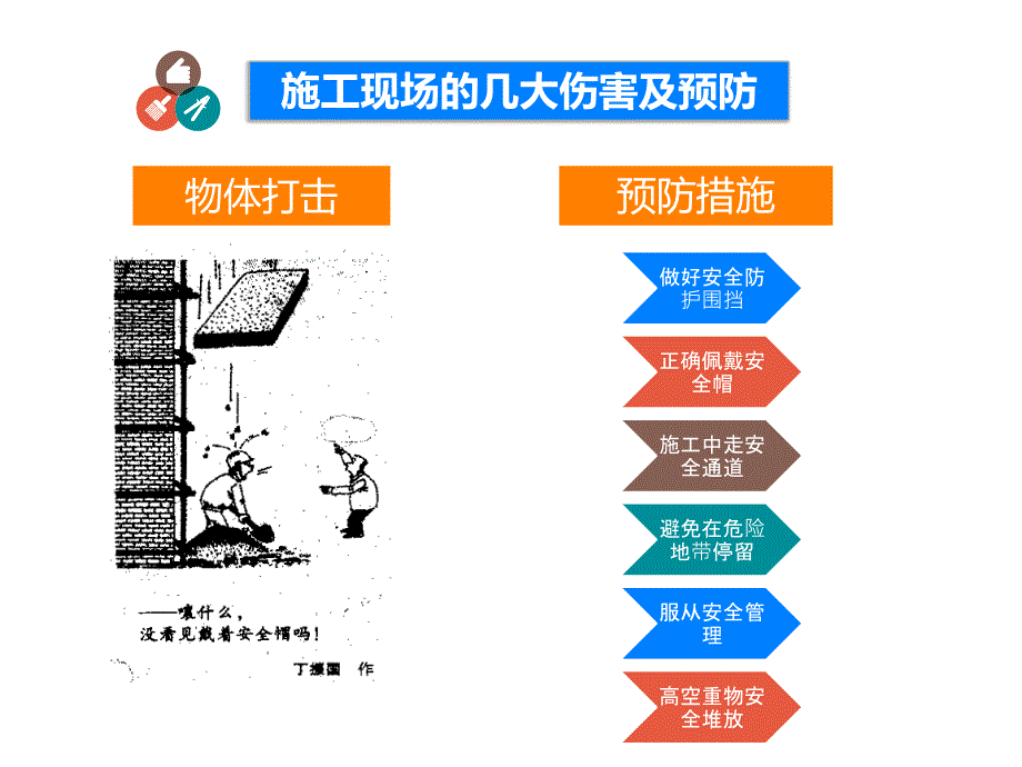 建筑施工安全注意事项PPT模板课件_第3页