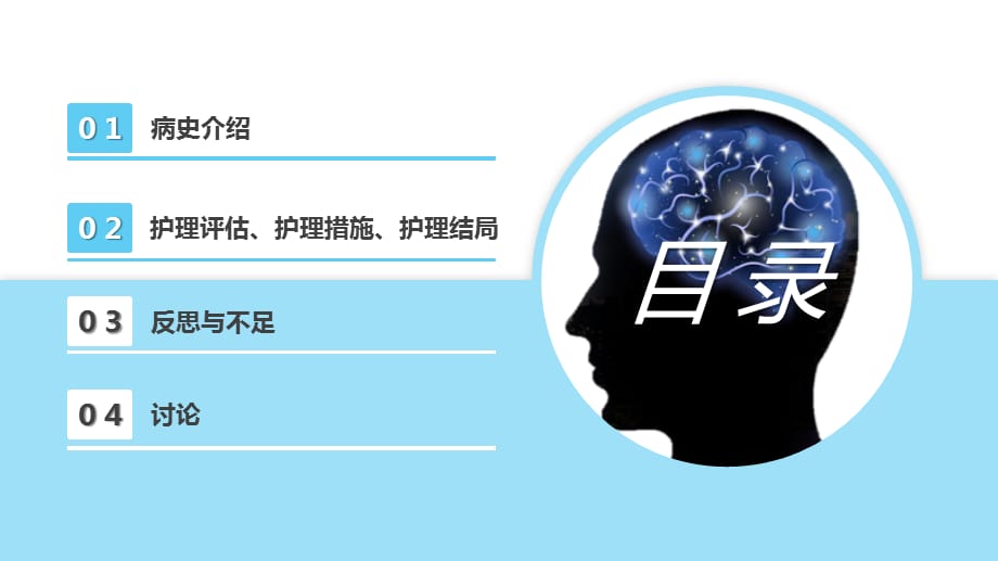 商务风脑出血护理案例分析PPT模板课件_第3页