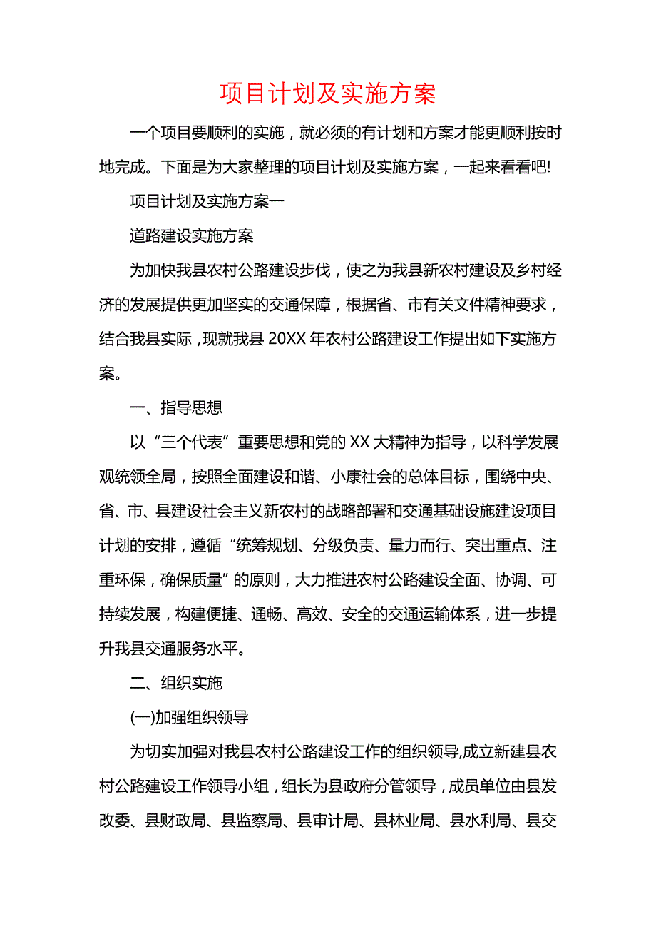 《项目计划及实施方案》_第1页