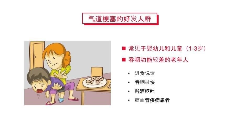 紧急解除气道梗阻瞬间挽救生命海姆里克腹部冲击法PPT课件_第5页