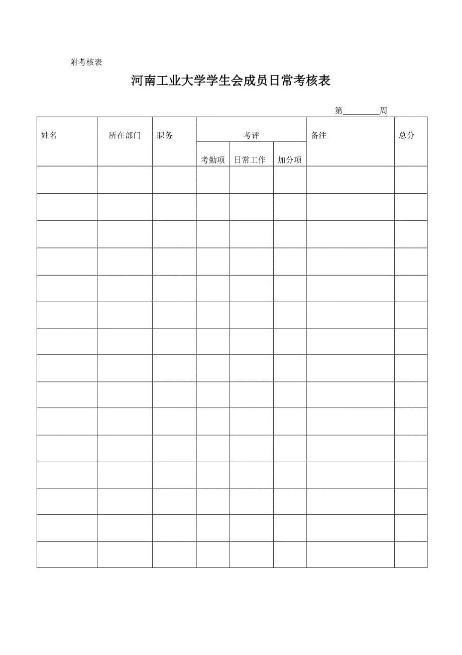 大学学生会考核方案 (2) .doc_第5页