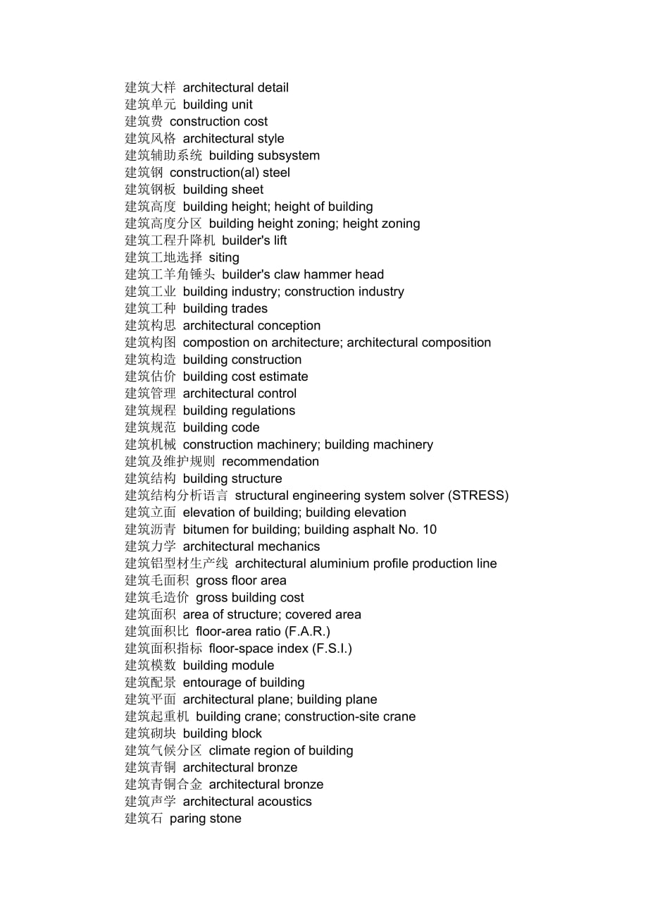 [精选]建筑专业词汇00_第3页