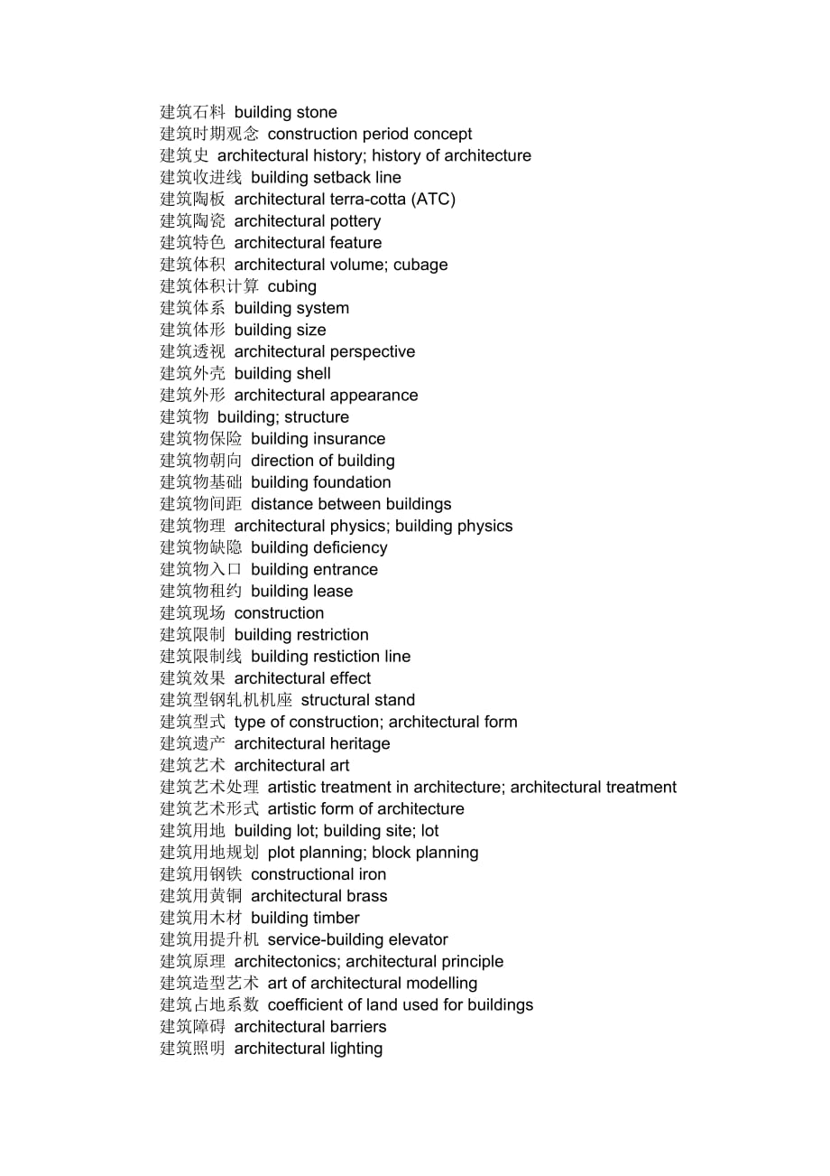 [精选]建筑专业词汇00_第4页