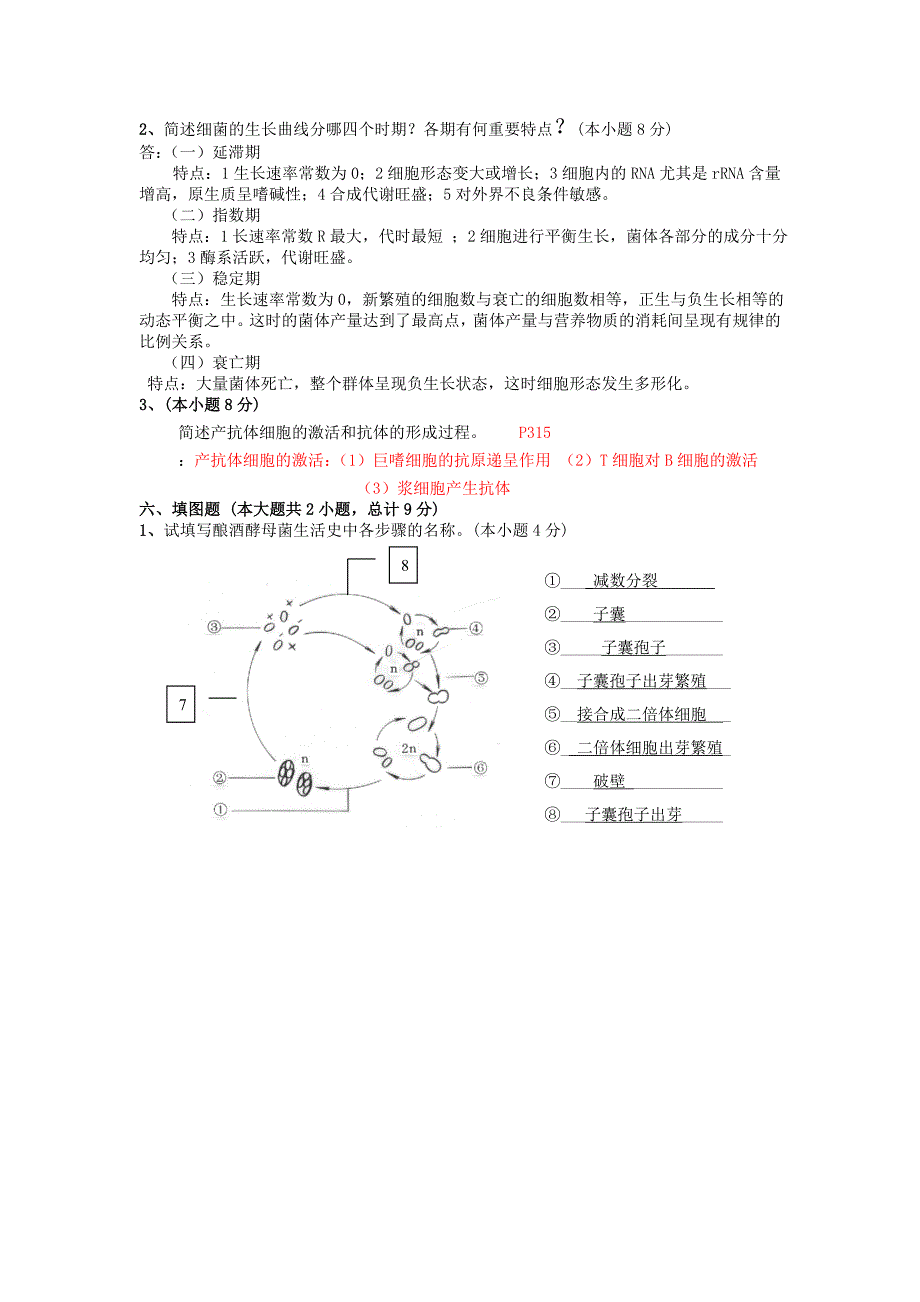 推荐）《微生物学试题》word版_第4页