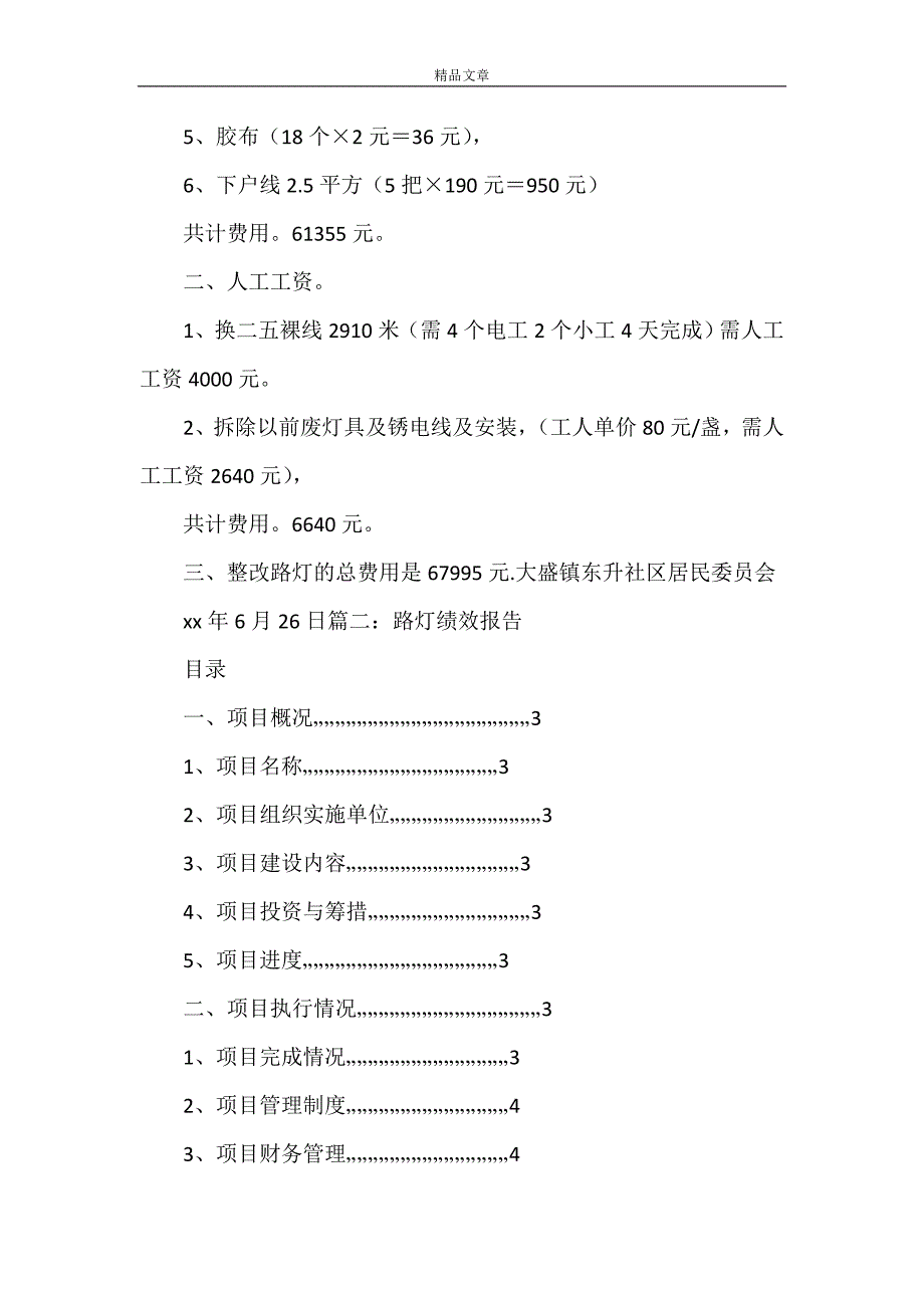 《路灯整改报告》_第2页