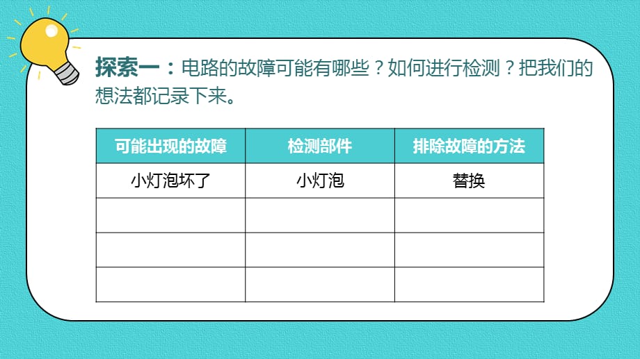 教科版科学四年级下册《2.4电路出故障了》课件_第4页