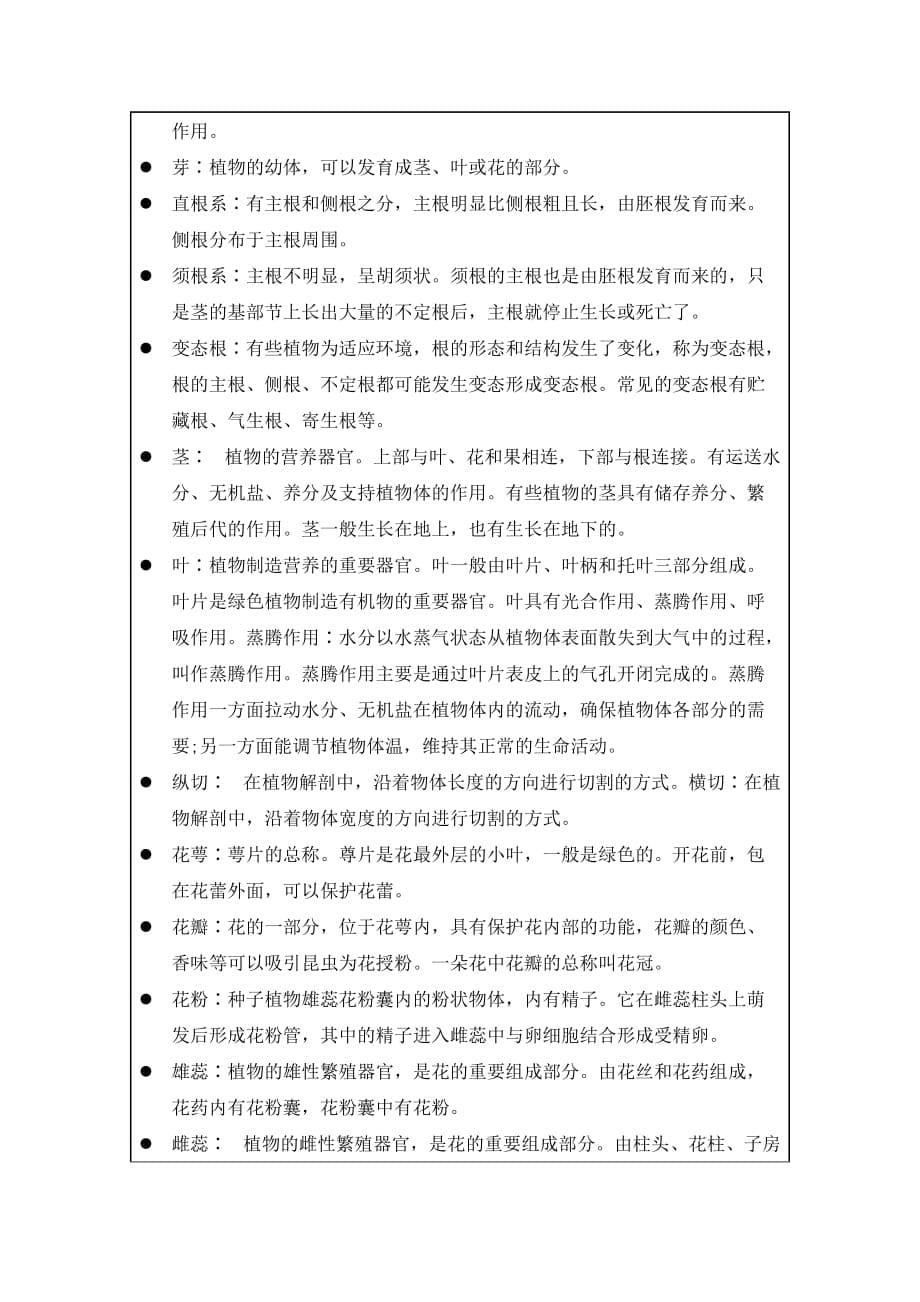 新教科版四年级下册科学教学计划及教学进度表（3）_第5页