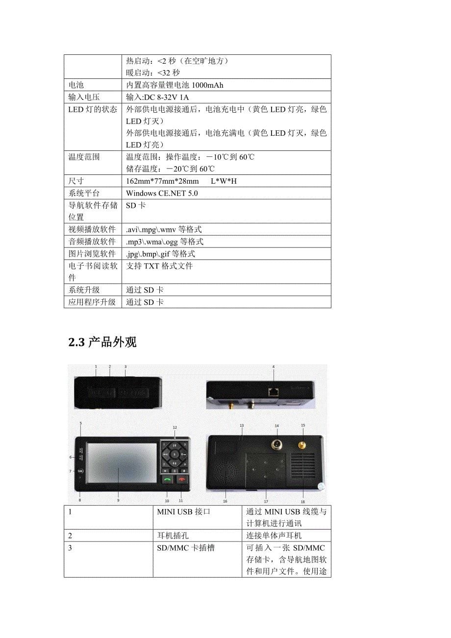 [精选]GPS智能物流派单信息终端操作说明书_第5页