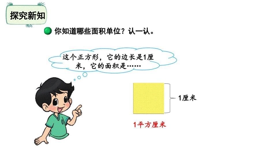 三年级下册数学课件-5.2面积单位 北师大版(共24张PPT)_第5页