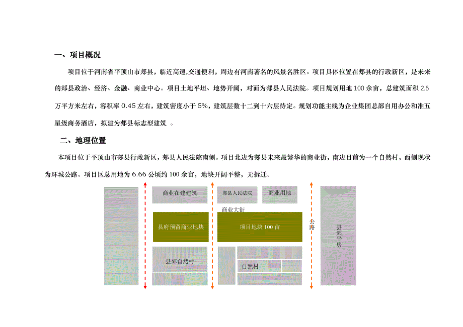 平顶山郏县酒店项目规划暨建筑设计任务书_第4页