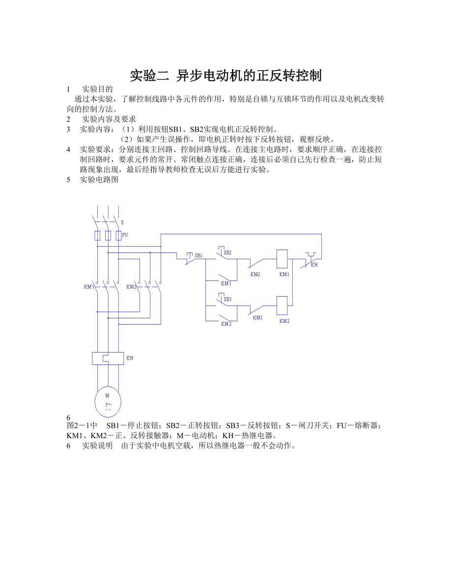 电器控制与PLC学习实验_第2页