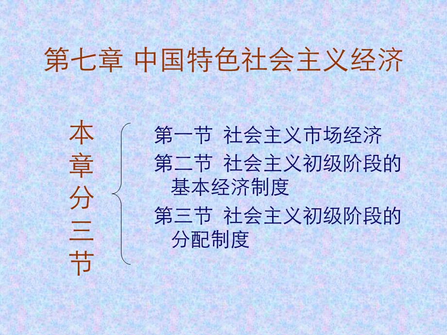 中国特色社会主义经济—PPT演示模板_第2页