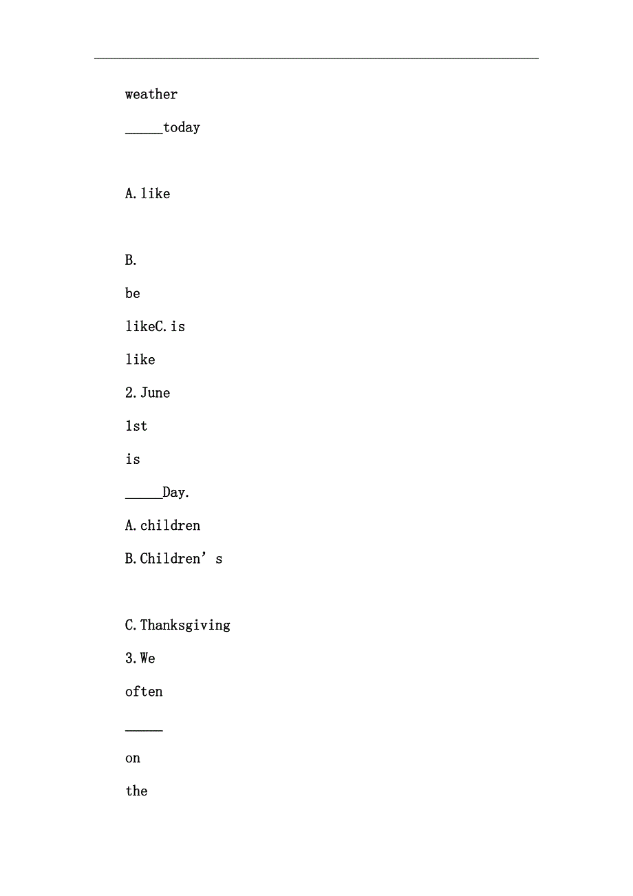 新版202x-202x(下）期中五年级英语试题汇编_第2页